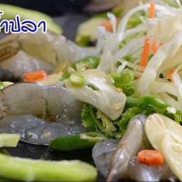 กุ้งแช่น้ำปลา