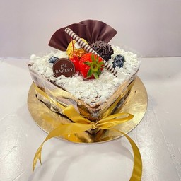 Butter Chocolate Slice Cake.