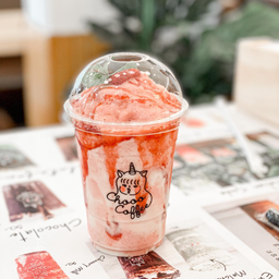 สตรอเบอร์รี่สมูทตี้ โยเกริ์ต