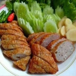 แหนมปลากรายทอด