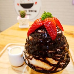 บิงซูช็อกโกแลตสตรอเบอรี่ ไซส์ L