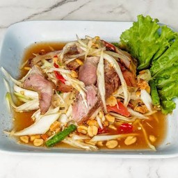 ตำคอหมูย่าง