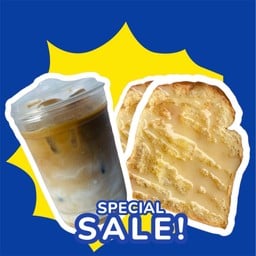 [เซตสุดฮิต] ลาเต้ + เนยนมน้ำตาล