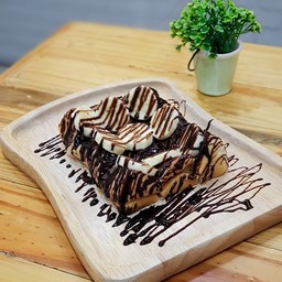 ปังปิ้งช็อกโกแลตกล้วยหอม