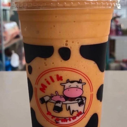 นมหมีชานมปั่น