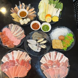 ชาบูหมู ชุดกลาง