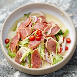 ยำกุนเชียงมะม่วงสับ