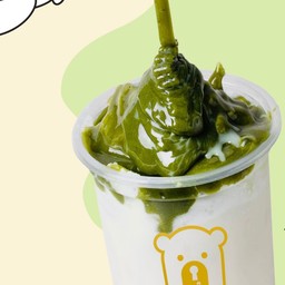 มัทฉะนมเหนียว