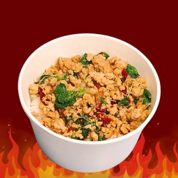 ใบกะเพรา เจดีย์ปล่อง