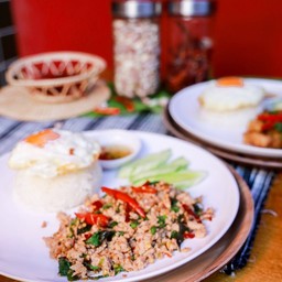 ข้าวกะเพราหมู