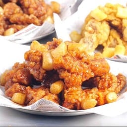 ไก่ทอดต้อกบกกี   (ขนาดในภาพคือsizeM)