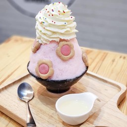 บิงซูปังนมชมพู ไซส์ L