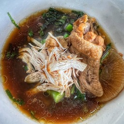 เกาเหลา น่อง+เนื้อไก่ฉีก