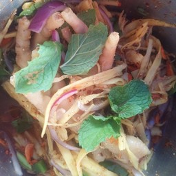 ชูปหน่อไม้คอหมูย่าง