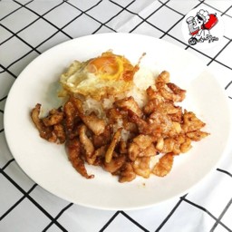 หมูกระเทียม(เป็นกับข้าว)