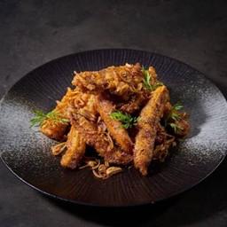 D.เต้าหู้ทอดซอสมะขาม