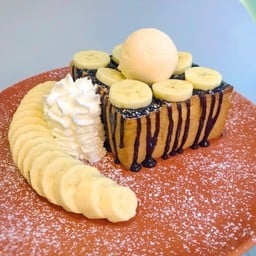 โทสต์ช็อกโกแลตบานาน่า