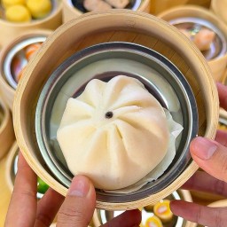 เปาไส้ถั่วดำ