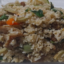 ข้าวผัดเขียวหวานหมู