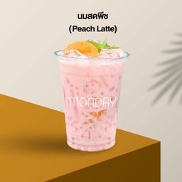 นมสดพีช - Peach Latte