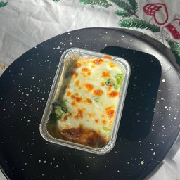 ผักขม อบชีส