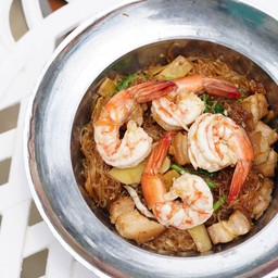 กุ้งอบวุ้นเส้น