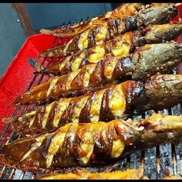 ปลาดุกย่างขี้ตกใจ