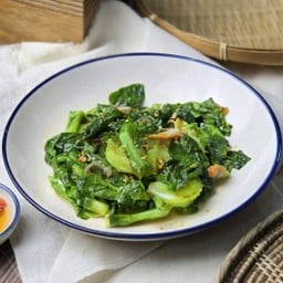 แขนงผัดน้ำมันหอย
