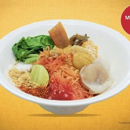 ก๋วยเตี๋ยวเย็นตาโฟต้มยำ (น้ำแห้ง) ปิ๊ง