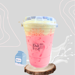 นมชมพูเย็น