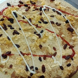 พริกเผา+หมูหยอง+ลูกเกด