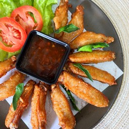 ปีกไก่ทอดเกลือ