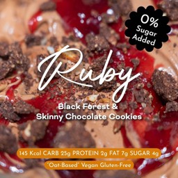 (80g) Ruby - Black Forest & Skinny Cookies (No sugar added)