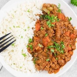 Rice with Beef Bolognese Sauce