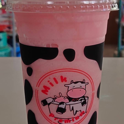 สตอเบอรี่นมสดปั่น