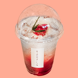 Strawberry soda