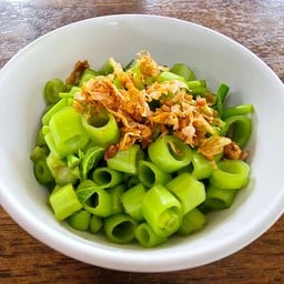 ผักบุ้งลวก