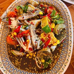 ตำปูกุ้งข้าวโพด