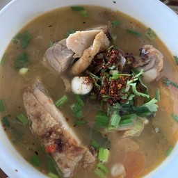 ต้มแซ่บไก่ย่าง