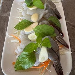 กุ้งแช่น้ำปลา