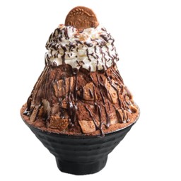 บิงซูปาร์ตี้วิปครีมโอวัลตินภูเขาไฟ Bingsu Party Volcano