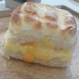 ปังปิ้ง ดับเบิ้ลชีส+คัสตาร์ดไข่เค็ม