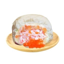 ปังไส้ทะลักปูอัดไข่กุ้งมายองเนส