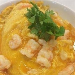 ข้าวไข่ข้นกุ้ง