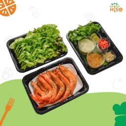 สลัดเมี่ยงกุ้ง Family set