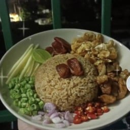 ข้าวคลุกกะปิ&ผัดกระเพราคลุกข้าวอาหารด่วนจานเดียว Byเปอร์โย (หนึ่งคอนโด) หนึ่งคอนโด. ถ.รัตนาธิเบศร์