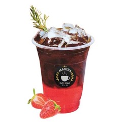 อเมริกาโน่ สตรอเบอร์รี่ เย็น