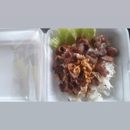 หมูทอดกระเทียม