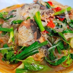 แกงวุ้นเส้นปลากระป๋อง