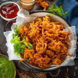 หัวหอมผัดมาซาล่า - กรอบและอร่อย